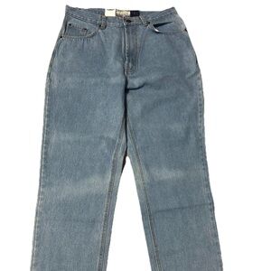 NWT Steve & Barrys Relaxed Fit Denim Jeans 34x32 Work Casual Farm